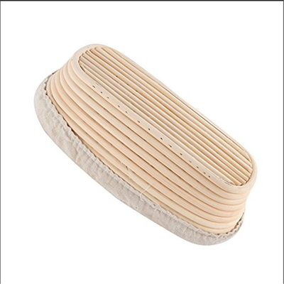 RK Bakeware China Foodservice NSF Round Handmade Natural Rattan Proofing Basket