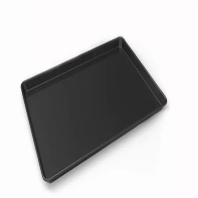 RK Bakeware China Foodservice NSF Nonstick Round Corner Corrugated Aluminum Baking Sheet Pan