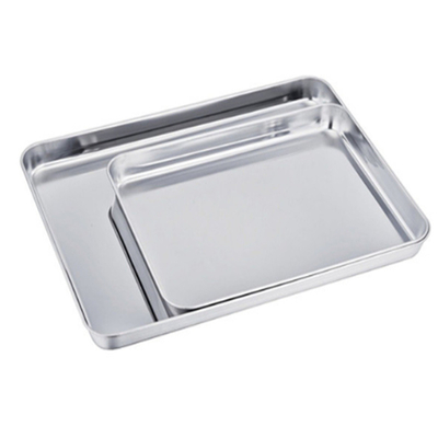 RK Bakeware China Foodservice NSF 18X26 Inch 600X400 Aluminum Bread Sheet Baking Pan Tray