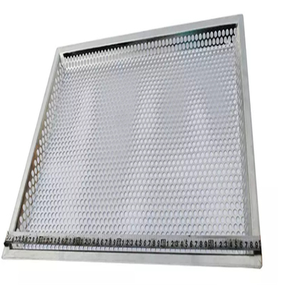 RK Bakeware China Foodservice NSF Custom 4 Side Perforated 304 Stainless Steel Dry Tray