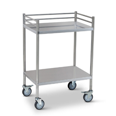 RK Bakeware China Medical Hospital Dressing Stainless Steel Trolley Surgical Trolley with Drawers