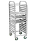 RK Bakeware China Foodservice NSF High Standard Stainless Steel Knocked-Down Baking Tray Trolley Oven Rack