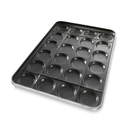 RK Bakeware China Foodservice NSF Durashield Coating Hamburger Pan Baking Tray With Structural Ribs