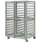                  Heavybao Hotel Restaurant Stainless Steel Gn Pan Bakery Tray Rack Trolley             