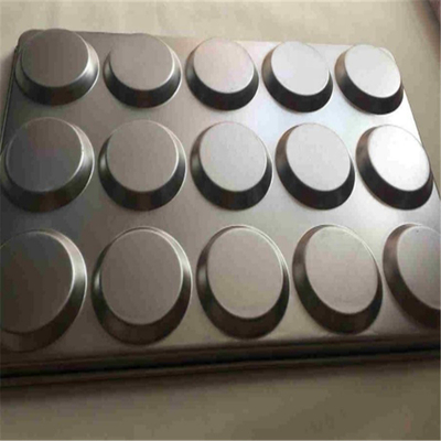 RK Bakeware China Foodservice NSF Glaze Nonstick 4.5 Inch and 5 Inch Hamburger Bun Baking Tray