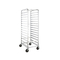 RK Bakeware China Foodservice NSF Stainless Steel Knocked-Down Mobile Tray Trolley