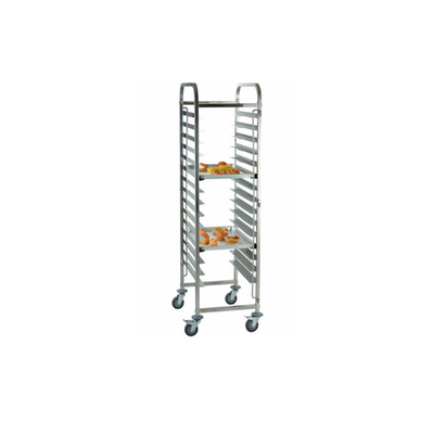 RK Bakeware China Foodservice NSF Stainless Steel Knocked-Down Mobile Tray Trolley