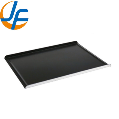 RK Bakeware China Foodservice NSF 4 Side and 3 Side Aluminum Flat Plain Baking Tray Sheet Pan