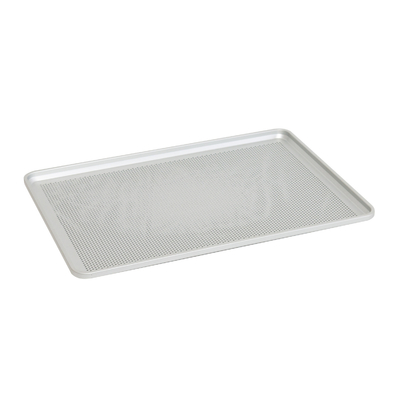 RK Bakeware China Foodservice 30694 Stayflat Full Size NSF 16 Gauge 18&quot; X 26&quot; Band in Rim Aluminum Sheet Baking Pan