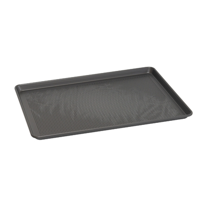 RK Bakeware China Foodservice NSF 41005 Glazed Aluminized Steel 15 Mold Hamburger Bun Baking Tray Muffin Top Pan