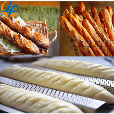 Rk Bakeware China-49053 5 Loaf Nonstick 600*400 Aluminum Uni-Lock Baguette Tray / French Bread Pan