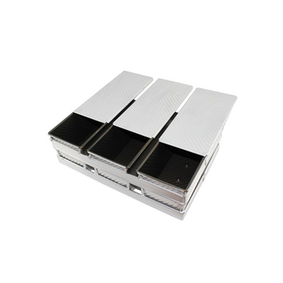                  Rk Bakeware China Manufacturer-6 Strap Glazed Aluminized Steel Bread Loaf Pan/Sandwich Loaf Pan/Jumbo Loaf Pan             