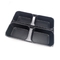                  Rk Bakeware China-Chicago Metallic Silicone Glazed 5 Strap Bread Moulds Open Top             