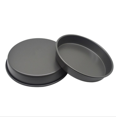 RK Bakeware China Foodservice NSF 1 Pound Hard Anodized Aluminum Mousse Cake Pan &amp; Lid