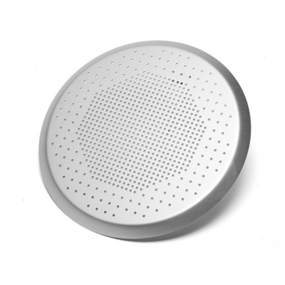 RK Bakeware China Foodservice NSF Hard Anodized Aluminum Perforated Crispy Crust Pizza Pans for Pizza Hut