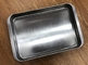                  Rk Bakeware China-Deep Drawn 304 Stainless Steel Rectangular Food Serving/Baking/Storage Tray             