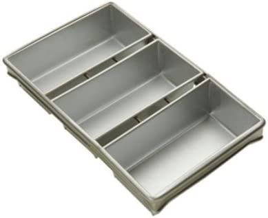 RK Bakeware China Foodservice NSF 904245 Custom Industrial Bakery 3 Strap Bread Pan Bread Tin