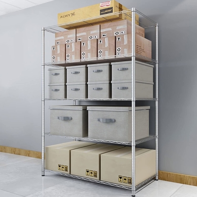                  Rk Bakeware China Foodservice Commercial Wire Shelving Heavy Duty Metal Storage Rack Shelf Unit for Kitchen             