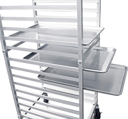                  Rk Bakeware China Foodservice 36527 Commercial 20 Tier Aluminum Sheet Pan Rack Bun Pan Rack             