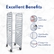                  Rk Bakeware China Foodservice 36527 Commercial 20 Tier Aluminum Sheet Pan Rack             