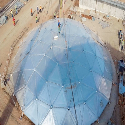 Aluminum Geodesic Dome Roofs ASTM B209 Super Wide 2620mm Aluminum Coils 3003 H16