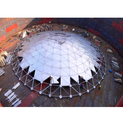 Aluminum Geodesic Dome Roofs Storage Tank Aluminum Dome Roofs for Tanks