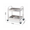 RK Bakeware China Manufacturer for Transport Stainless Steel Gastronorm Rack Small Trolley