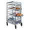 Rk Bakeware Manufacturer China-Roll in Stainless Steel Baking Tray Trolley Bun Pan Rack - 20 Pan