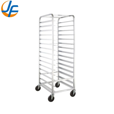 Rk Bakeware China Foodservice NSF Aluminum End Load Undercounter Prep Top Sheet Bun Pan Rack