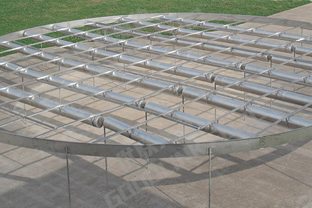 Aluminum Geodesic Dome Roofs Internal Floating Roof Seal for Storage Tank