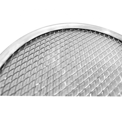 15 inch round mesh pizza tray perforated pizza pan aluminum pizza screen baking tray baking pan