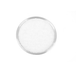 15 inch round mesh pizza tray perforated pizza pan aluminum pizza screen baking tray baking pan