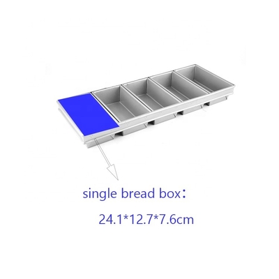 5 straps bread loaf pan 5 toast boxes in a row aluminum steel bread &amp; loaf pans bread baking loaf pan