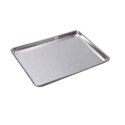 Bakery Trays 400*600mm Baking Pan Aluminum Trays 40x60 Bakery Metal Sheet Pan 1mm Thickness Flat Oven Tray