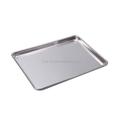 Bakery Trays 400*600mm Baking Pan Aluminum Trays 40x60 Bakery Metal Sheet Pan 1mm Thickness Flat Oven Tray