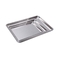 400x600 Mm Metal Sheet Pan Wire-In-The-Rim Tray 0.9mm Thickness Oven Baking Pan