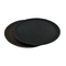 14 Inch Nonslip Round Plastic Tray Large Recycled Plates Rubber Serving Tray For Bar