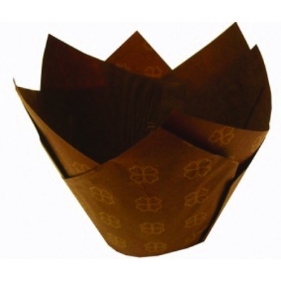 P60r X 165 - Medium Tulip Muffin Wrap Brown Regular Texas Tulip Muf