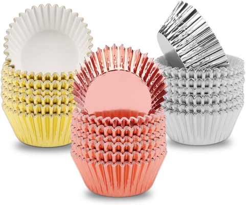 Muffin Liner Paper Baking Cup Mold Aluminum Foil Cupcake Greaseproof