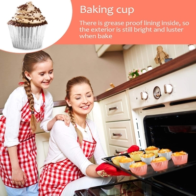 Muffin Liner Paper Baking Cup Mold Aluminum Foil Cupcake Greaseproof