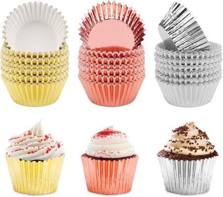 Aluminum Foil  Paper Baking Cup Cupcake Muffin Liner