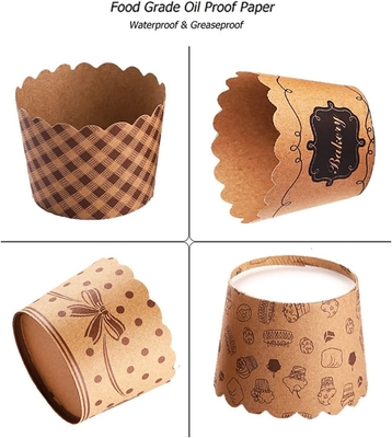 Jumbo Kraft Paper Cake Baking Cup Rk Bakeware Cupcake Muffin Liners