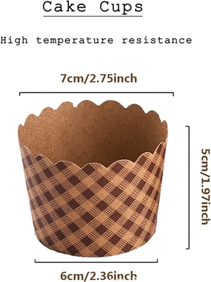 Jumbo Kraft Paper Cake Baking Cup Rk Bakeware Cupcake Muffin Liners