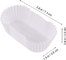 Rk Bakeware Oval Paper Baking Mold Boat Shaped Cake Cup For Industrial Automatic Lines