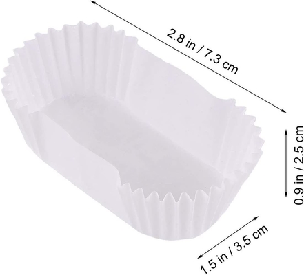 Rk Bakeware Oval Paper Baking Mold Boat Shaped Cake Cup For Industrial Automatic Lines