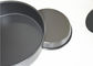 Tart Quiche Cheese Cake Pan / Springform Baking Pan With Silver And Black Color