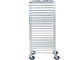 RK Bakeware China Foodservice NSF  Stainless Steel Baking Tray Rack Trolley Elaborate Design With Multi Layers