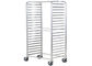 High Grade Stainless Steel Baking Rack Trolley Elaborate Design With Multi Layers