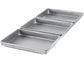 RK Bakeware China Foodservice NSF 3 Strap 800g Glazed Aluminum Pullman Loaf Pans Bread Pan
