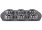 RK Bakeware China Foodservice NSF Stainless Steel Cake Mould Fluted Mini Bundt Cake Pan